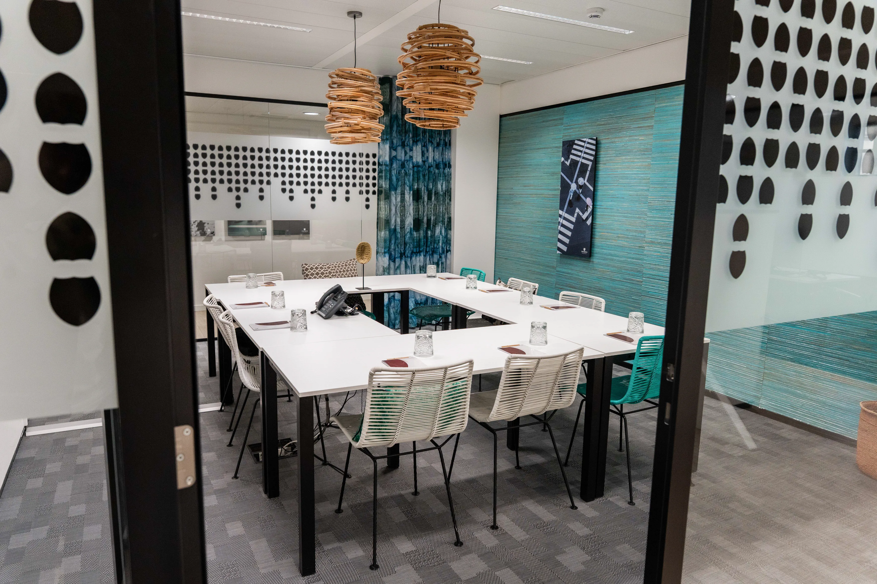 Work area at Tribes Brussels Central Station